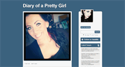 Desktop Screenshot of diary-of-a-pretty-girl.tumblr.com