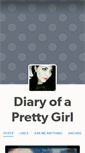 Mobile Screenshot of diary-of-a-pretty-girl.tumblr.com