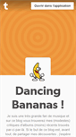 Mobile Screenshot of dancingbananas.tumblr.com