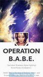 Mobile Screenshot of operationbabe.tumblr.com