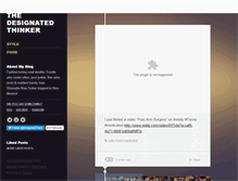 Tablet Screenshot of designed2think.tumblr.com