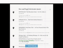 Tablet Screenshot of freemusicdownloadsquad.tumblr.com