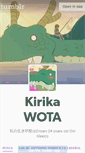 Mobile Screenshot of kirikawota.tumblr.com