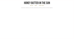 Desktop Screenshot of honeybutterinthesun.tumblr.com