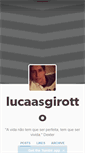 Mobile Screenshot of lucaasgirotto.tumblr.com