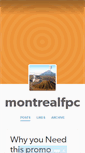 Mobile Screenshot of montrealfpc.tumblr.com