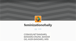 Desktop Screenshot of feminizationofsally.tumblr.com