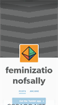 Mobile Screenshot of feminizationofsally.tumblr.com