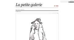 Desktop Screenshot of lapetitegalerie.tumblr.com