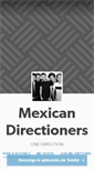 Mobile Screenshot of mexicandirectioners.tumblr.com