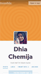 Mobile Screenshot of dhiachemija.tumblr.com