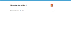 Desktop Screenshot of nymph-ofthe-north.tumblr.com