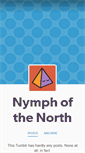 Mobile Screenshot of nymph-ofthe-north.tumblr.com