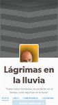 Mobile Screenshot of lagrimasenlalluvia.tumblr.com