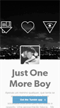 Mobile Screenshot of just-one-more-boy.tumblr.com