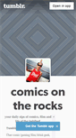 Mobile Screenshot of comicsontherocks.tumblr.com