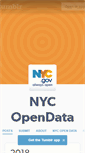 Mobile Screenshot of nycopendata.tumblr.com