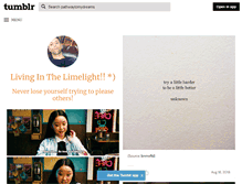Tablet Screenshot of pathwaytomydreams.tumblr.com