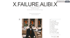 Desktop Screenshot of failurealibi.tumblr.com