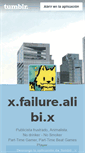 Mobile Screenshot of failurealibi.tumblr.com