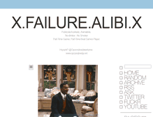 Tablet Screenshot of failurealibi.tumblr.com