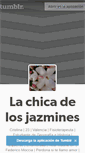 Mobile Screenshot of chicadelosjazmines.tumblr.com