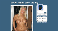 Desktop Screenshot of firstpicoftheday.tumblr.com