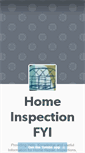 Mobile Screenshot of homeinspectionfyi.tumblr.com