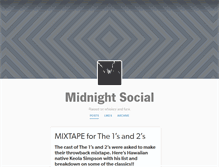 Tablet Screenshot of midnightsocial.tumblr.com