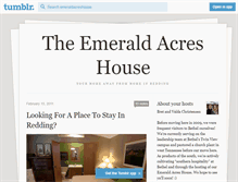 Tablet Screenshot of emeraldacreshouse.tumblr.com
