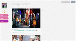 Desktop Screenshot of dearlydevoted.tumblr.com