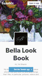 Mobile Screenshot of bellalookbook.tumblr.com