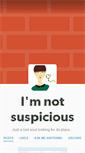 Mobile Screenshot of imnotsuspicious.tumblr.com