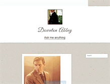 Tablet Screenshot of downton-abbey.tumblr.com