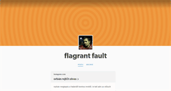Desktop Screenshot of flagrantfault.tumblr.com