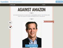 Tablet Screenshot of againstamazon.tumblr.com