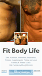 Mobile Screenshot of fitbodylife.tumblr.com