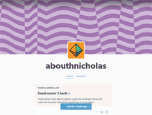 Tablet Screenshot of abouthnicholas.tumblr.com