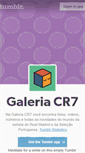 Mobile Screenshot of galeriacr7.tumblr.com