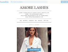 Tablet Screenshot of amorelashes.tumblr.com