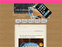 Tablet Screenshot of abitofsilliness.tumblr.com