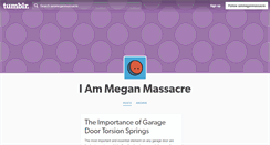 Desktop Screenshot of iammeganmassacre.tumblr.com
