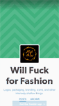 Mobile Screenshot of fuckforfashion.tumblr.com