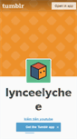 Mobile Screenshot of lynceelychee.tumblr.com