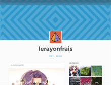 Tablet Screenshot of lerayonfrais.tumblr.com