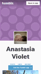 Mobile Screenshot of anastasiaviolet.tumblr.com