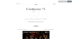 Desktop Screenshot of conductor71.tumblr.com