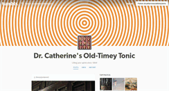 Desktop Screenshot of drcatherinesoldtimeytonic.tumblr.com