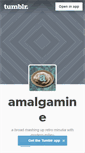 Mobile Screenshot of amalgamine.tumblr.com