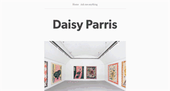 Desktop Screenshot of daisyparris.tumblr.com